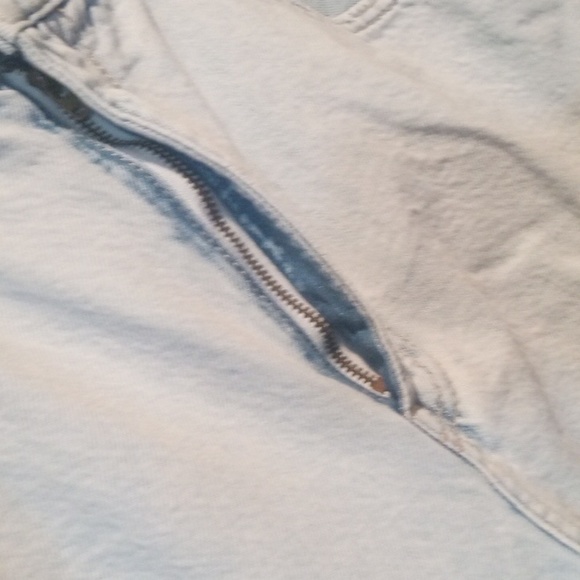 Aeropostale Light Wash Destroyed/Distressed 90s Baggy Jeans 14R - Picture 9 of 17